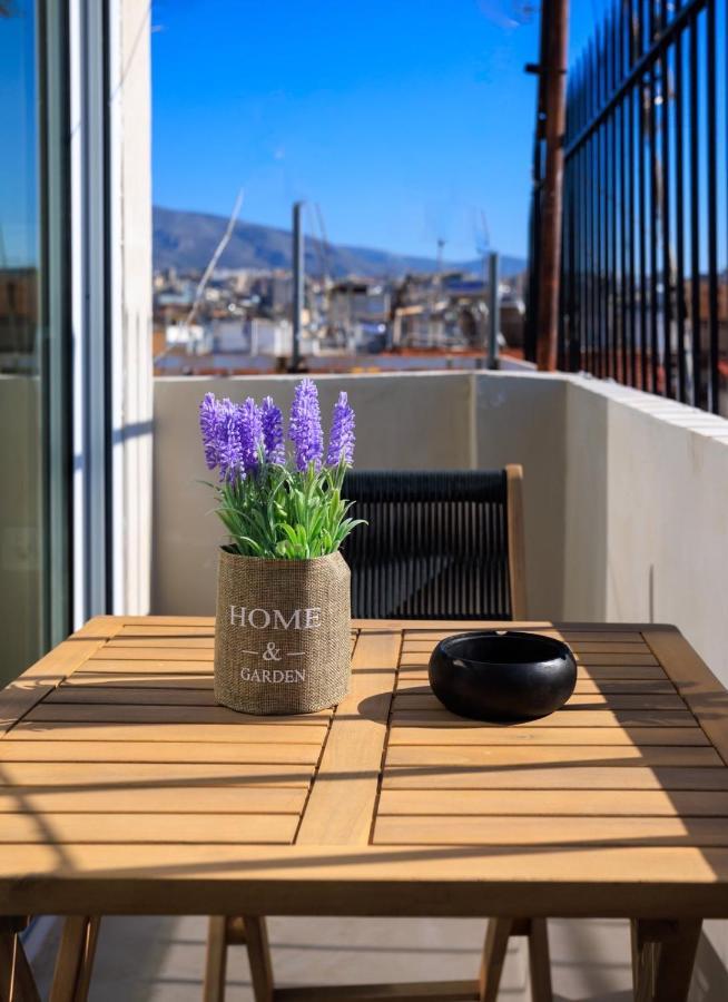 Aiolos New Smyrni View Loft Suite Athén Kültér fotó